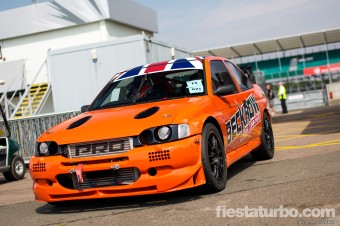 Orange WRC Kitted Escort Cosworth