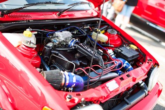 Red RS Turbo - Engine